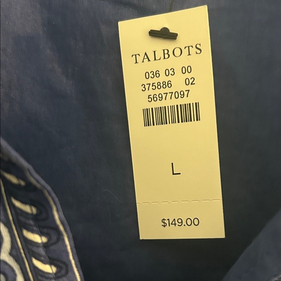 NWT! Voile Swing Dress by Talbots - Picture 5 of 11